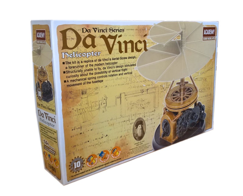 Academy Da Vinci Machines Series Helicopter - #18159 by Academy Models - Image 1